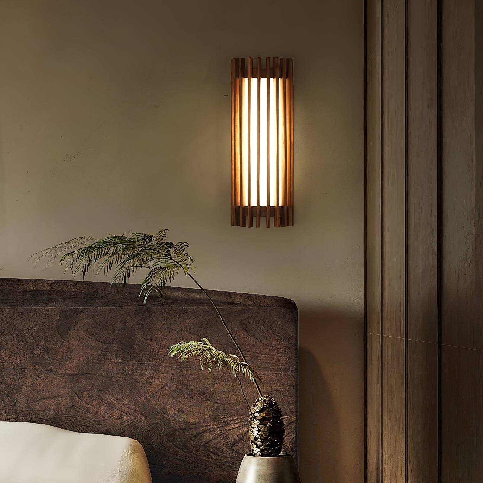 Neyra Walnut Indoor Wall Lamp - product image 2
