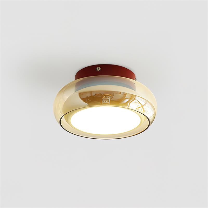 June Retro Glass Flush Mount Ceiling Light - product image 17
