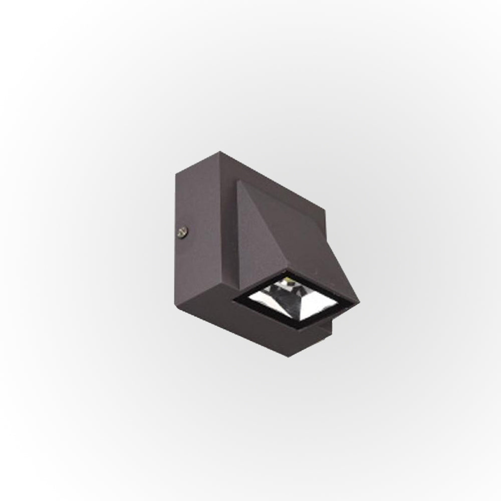 Vexto Modern Black Metal LED Outdoor Wall Lamp - product image 1
