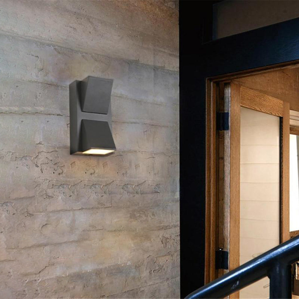 Vexto Modern Black Metal LED Outdoor Wall Lamp - product image 10