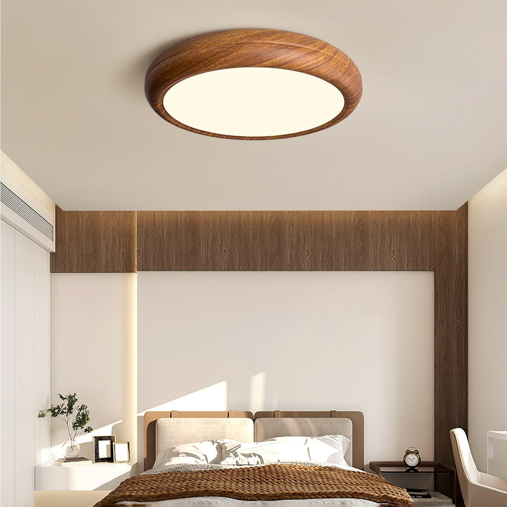 Grena Wood Grain Round Ceiling Light - product image 13