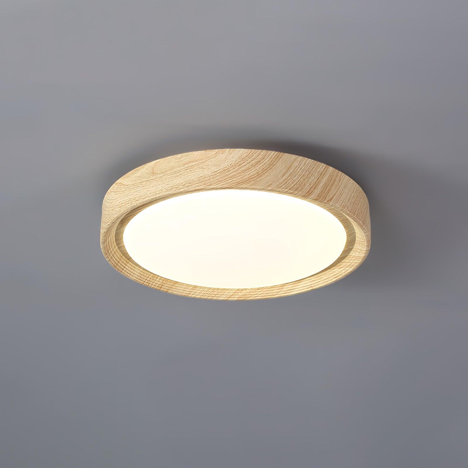 Grena Wood Grain Round Ceiling Light - product image 32