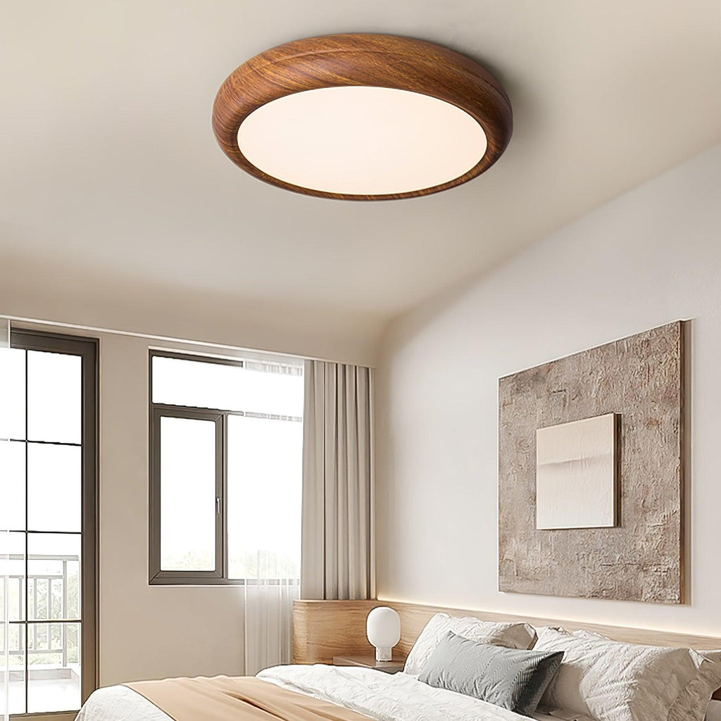 Grena Wood Grain Round Ceiling Light - product image 17