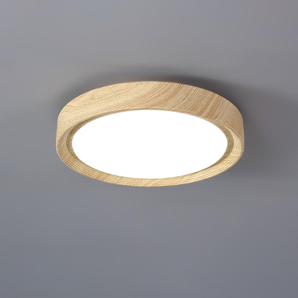 Grena Wood Grain Round Ceiling Light - product image 35