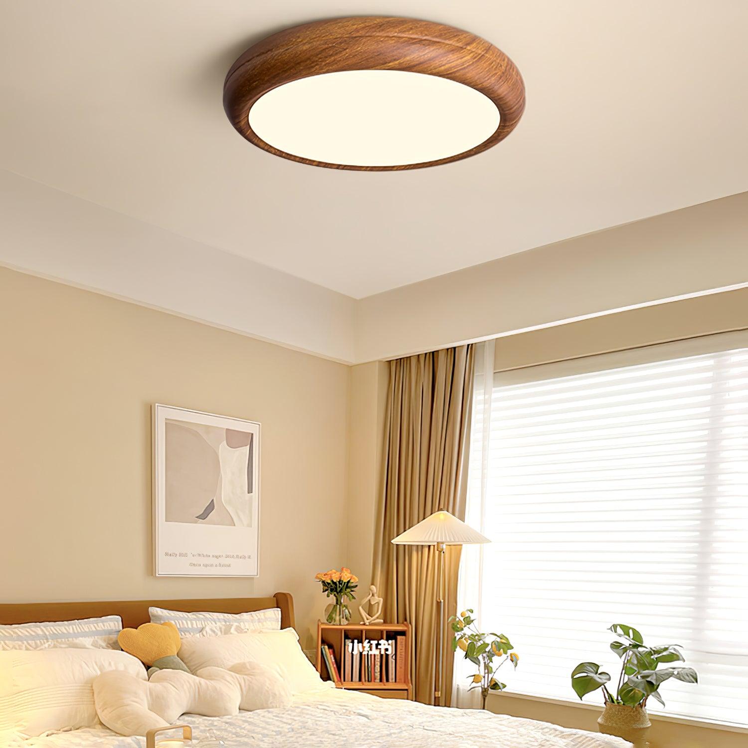 Grena Wood Grain Round Ceiling Light - product image 21