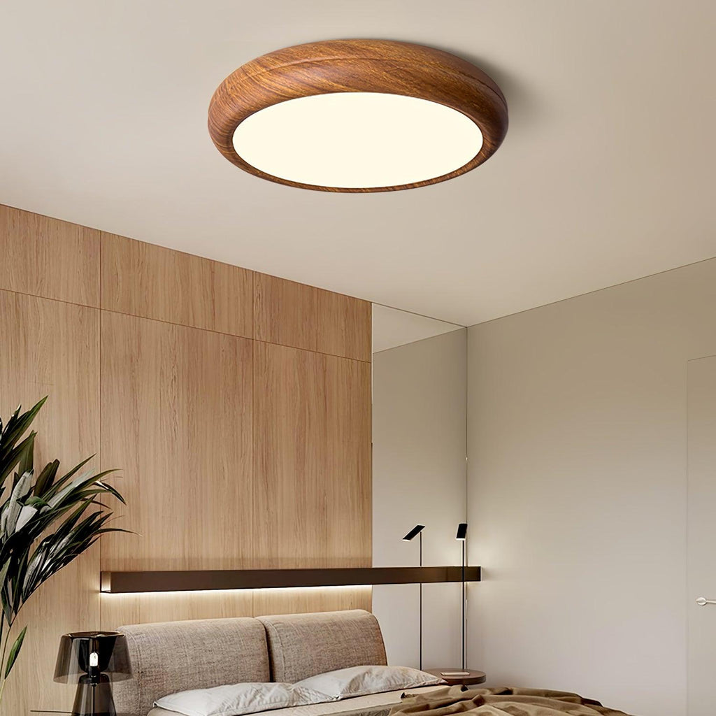 Grena Wood Grain Round Ceiling Light - product image 5