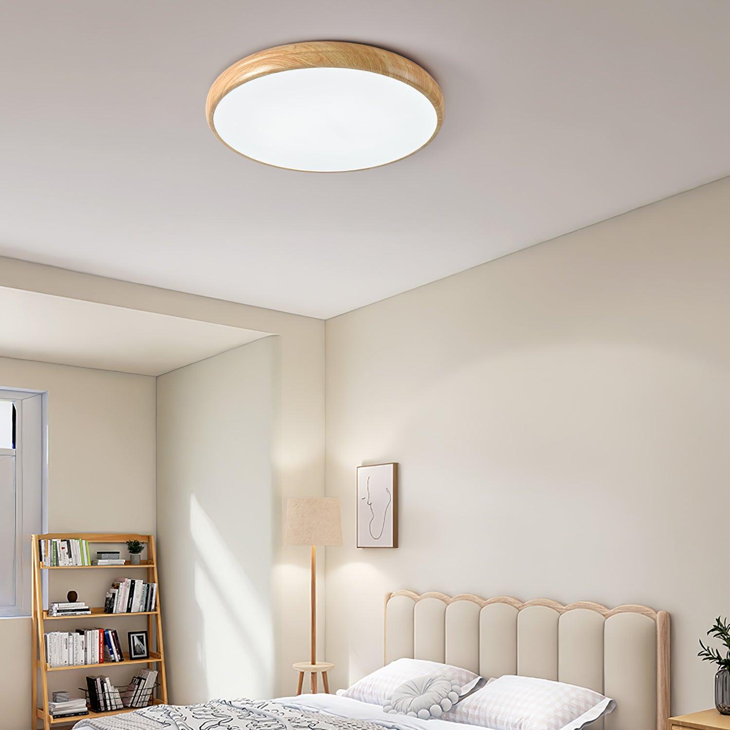 Grena Wood Grain Round Ceiling Light - product image 23