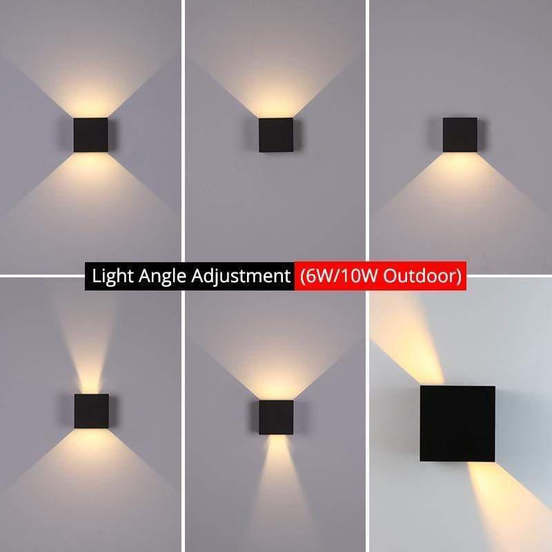 Nexu Modern Adjustable Square Outdoor Wall Lamp LED - product image 17