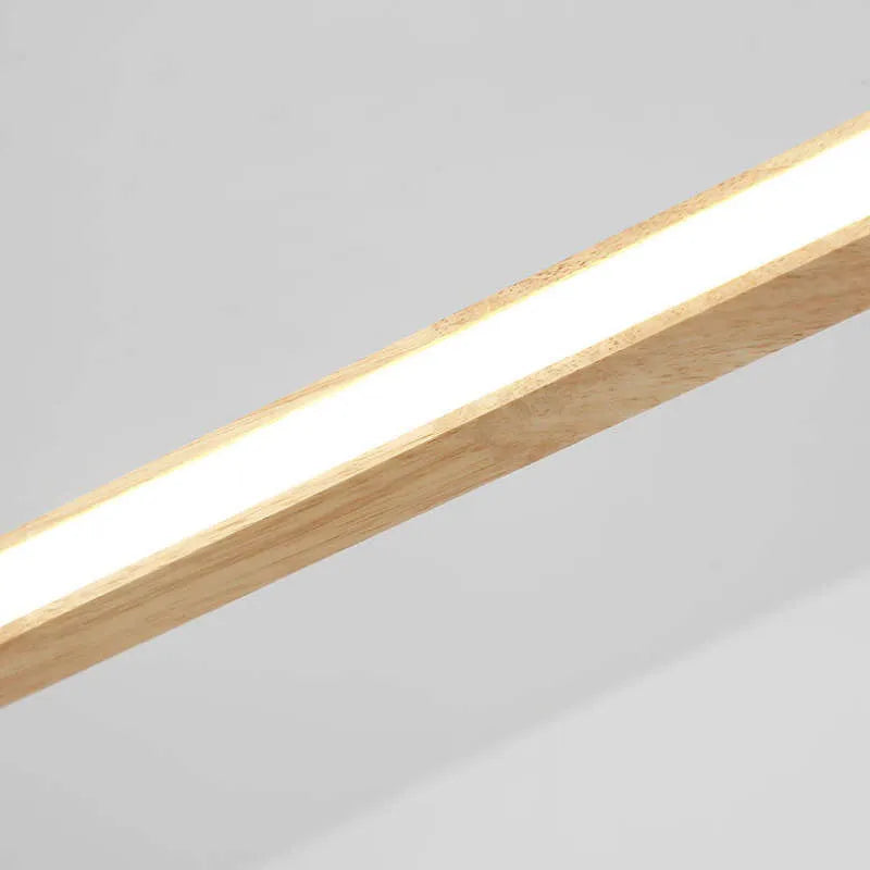 Veon Contemporary Oval Wooden Pendant Light - product image 14