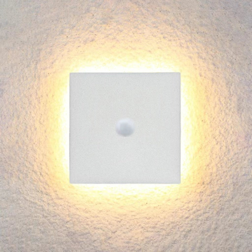 Klyne Minimalist Round/Square Outdoor Wall Lamp LED, Black/White - product image 25