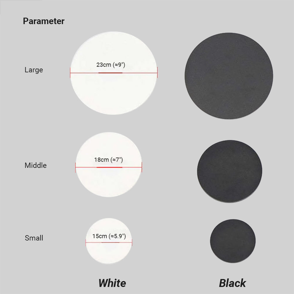 Klyne Minimalist Round/Square Outdoor Wall Lamp LED, Black/White - product image 21
